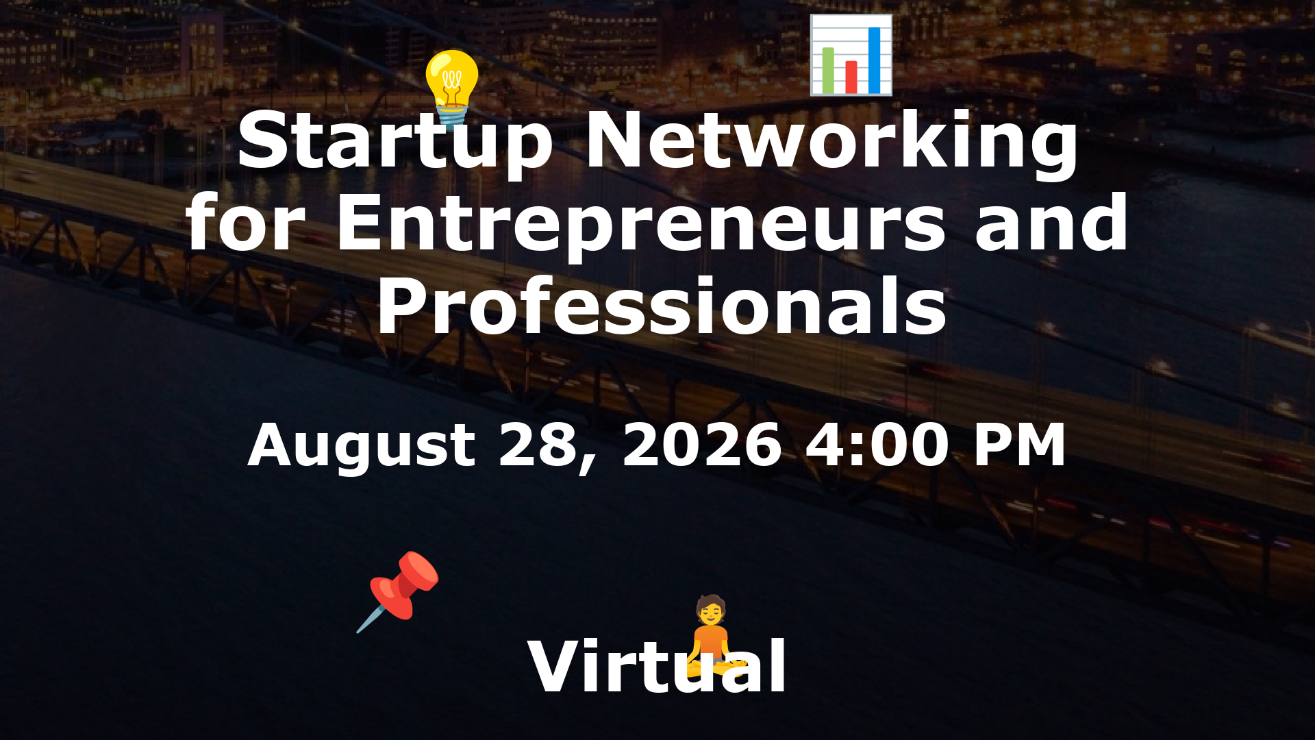 Startup Networking for Entrepreneurs and Professionals event image